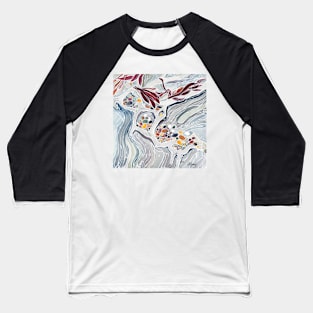 Pebble Beach Tafoni Baseball T-Shirt